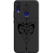 Черный чехол Uprint Xiaomi Redmi 7 