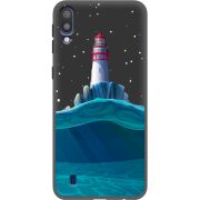 Черный чехол Uprint Samsung M105 Galaxy M10 Lighthouse