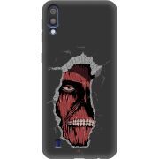 Черный чехол Uprint Samsung M105 Galaxy M10 Нападение на Титана