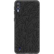 Черный чехол Uprint Samsung M105 Galaxy M10 Leaves