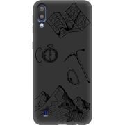 Черный чехол Uprint Samsung M105 Galaxy M10 Mountains
