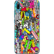 Чехол Uprint Huawei Y6 Prime 2019 Multicolored Inscriptions