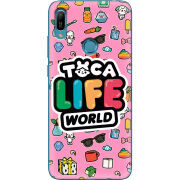 Чехол Uprint Huawei Y6 Prime 2019 Toca Boca Life World