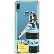 Прозрачный чехол Uprint Huawei Y6 Prime 2019 City Girl