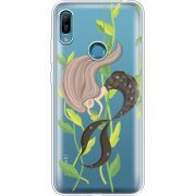 Прозрачный чехол Uprint Huawei Y6 Prime 2019 Cute Mermaid