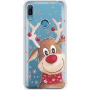 Прозрачный чехол Uprint Huawei Y6 Prime 2019 Winter Deer