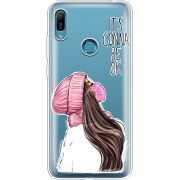 Прозрачный чехол Uprint Huawei Y6 Prime 2019 It's Gonna Be OK