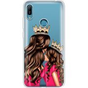 Прозрачный чехол Uprint Huawei Y6 Prime 2019 Queen and Princess