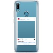 Прозрачный чехол Uprint Huawei Y6 Prime 2019 Insta