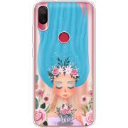 Прозрачный чехол Uprint Xiaomi Mi Play Blue Hair