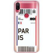 Прозрачный чехол Uprint Xiaomi Mi Play Ticket Paris