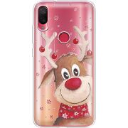 Прозрачный чехол Uprint Xiaomi Mi Play Winter Deer