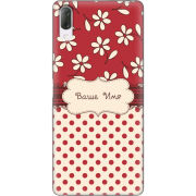Чехол Uprint Sony Xperia L3 I4312 Именной Polka Dots