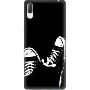 Чехол Uprint Sony Xperia L3 I4312 Black Sneakers
