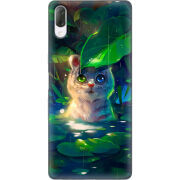 Чехол Uprint Sony Xperia L3 I4312 White Tiger Cub