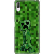 Чехол Uprint Sony Xperia L3 I4312 Minecraft Creeper
