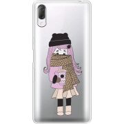 Прозрачный чехол Uprint Sony Xperia L3 I4312 Winter Morning Girl