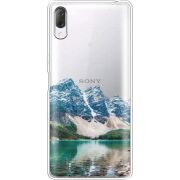 Прозрачный чехол Uprint Sony Xperia L3 I4312 Blue Mountain