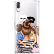 Прозрачный чехол Uprint Sony Xperia L3 I4312 Super Mama