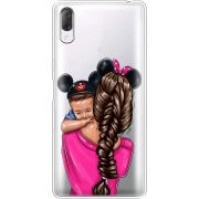 Прозрачный чехол Uprint Sony Xperia L3 I4312 Mouse Mommy