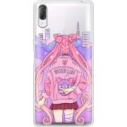 Прозрачный чехол Uprint Sony Xperia L3 I4312 Wiked Lady