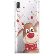 Прозрачный чехол Uprint Sony Xperia L3 I4312 Winter Deer