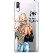 Прозрачный чехол Uprint Sony Xperia L3 I4312 Follow Your Dreams