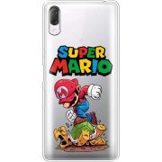 Прозрачный чехол Uprint Sony Xperia L3 I4312 Super Mario