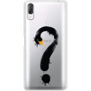 Прозрачный чехол Uprint Sony Xperia L3 I4312 Swan question