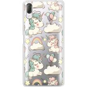 Прозрачный чехол Uprint Sony Xperia L3 I4312 Unicorns