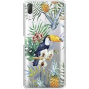 Прозрачный чехол Uprint Sony Xperia L3 I4312 Tucan