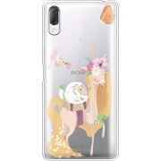 Прозрачный чехол Uprint Sony Xperia L3 I4312 Uni Blonde