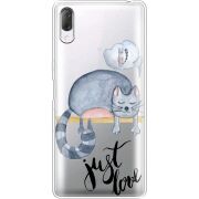 Прозрачный чехол Uprint Sony Xperia L3 I4312 Just Love