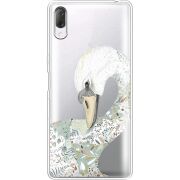 Прозрачный чехол Uprint Sony Xperia L3 I4312 Swan