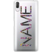 Прозрачный чехол Uprint Sony Xperia L3 I4312 Именной