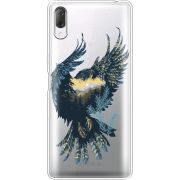 Прозрачный чехол Uprint Sony Xperia L3 I4312 Eagle