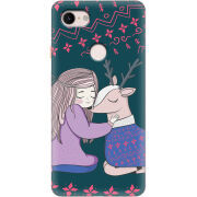Чехол Uprint Google Pixel 3 XL Girl and deer