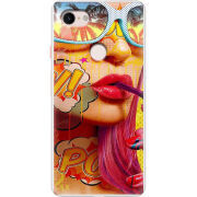 Чехол Uprint Google Pixel 3 XL Yellow Girl Pop Art