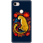 Чехол Uprint Google Pixel 3 XL Petrykivka Leopard