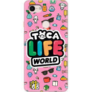 Чехол Uprint Google Pixel 3 XL Toca Boca Life World