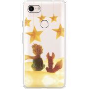 Прозрачный чехол Uprint Google Pixel 3 XL Little Prince