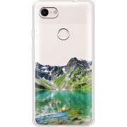 Прозрачный чехол Uprint Google Pixel 3 XL Green Mountain