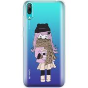 Прозрачный чехол Uprint Huawei Y7 Pro 2019 Winter Morning Girl