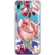 Прозрачный чехол Uprint Huawei Y7 Pro 2019 Rose