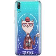 Прозрачный чехол Uprint Huawei Y7 Pro 2019 Good Morning