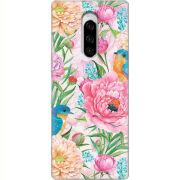 Чехол Uprint Sony Xperia 1 Birds in Flowers