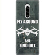 Чехол Uprint Sony Xperia 1 Дрон Fly Around