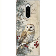 Чехол Uprint Sony Xperia 1 Christmas Owl