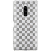 Чехол с блёстками Sony Xperia 1 Шахматы