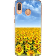 Чехол Uprint Samsung A405 Galaxy A40 Подсолнухи